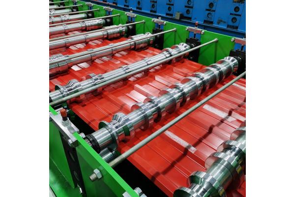 380V 50Hz Roof Sheet Making Machine Panel Roll Forming