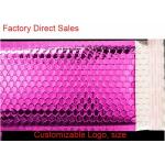 Aluminum Foil Metallic Bubble Mailers Self Adhesive Seal Shiny / Matte With Logo
