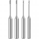 Long Neck Carbide Ball End Milling Cutter Tool Micro Diameter Series