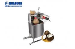 China Adjustment 600pcs/H Coconut Cutting Machine Coconut Lid Opener Machine supplier
