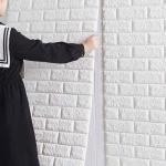 3D PE Foam Wallpaper Self Adhesive Wallpaper For Home Decoration for sale