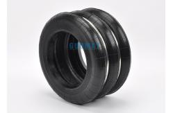 China Durable Industrial Air Spring Triple Convoluted Rubber Airbag Replacement Air Ride Suspension supplier