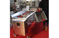 China 9kw Power Vegetable Blanching Machine Manual Peanut Precooking Equipment supplier