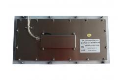 China IP65 Waterproof USB Panel Mount Keyboard Industrial Rugged Metal supplier