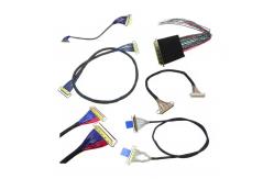 China IP68 Protection Degree Custom Wire Harnesses LVDS Cable Assemblies from Leading Manufacture supplier