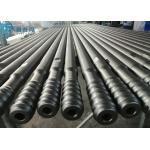Black Forging Mining Drill Rod Carbon Steel Material for sale