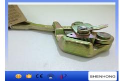 China Alloy Steel Cable Pulling Clamp 3T Half - Moon Shape Clamping Jaw supplier