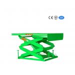 1.2m Industrial Stationary Scissor Lift Hydraulic Lifting Platform 3000Kg Loading Capacity for Work Shop for sale