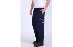 China 280gsm Light Weight Flame Resistant Arc Protection Trousers with reflective strips on leg supplier