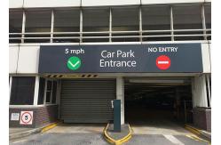China Outdoor P10 Parking LED Display EN12966 Car Counting Systems supplier