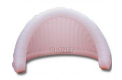 China Portable Inflatable Party Tent Reinforced Oxford Cloth Material Sewing Technique supplier