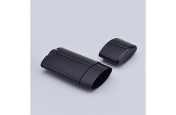 China 50g Black Deodorant Tubes Plastic With Smooth Surface supplier
