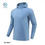 Wholesale Sport Fitness Running Sport Hoodies Jogging Dry-Fit Full Zip Collar Outdoor Men Full Zipper Hoodie for sale