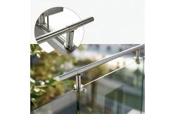 China High-Performance Stainless Steel Handrails with Polished Finish for Glass Fencing supplier