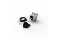 China Audio XLR Connector Outdoor Waterproof 5 Pin Connector Male Socket supplier