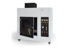 China Plastic Horizontal Vertical Combustion Test Machine With Stainless Steel Test Support supplier