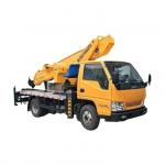 JAC 6 Retractable Sections Holding 2men Aerial Platform Truck  50m High Altitude Operation Truc for sale