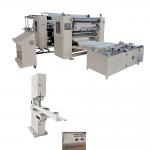 Good quality interfold drawing N fold hand towel paper folding machine with easy bagging machine production line  for sale