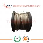 Multi-Strand Nicr Alloy Nickel Chrome Wire For Pink Ceramic Pad Heater Assembilies for sale