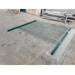 Curved Welded Wire Mesh Hot Dipped 3d Curved Triangle Bended Fence for sale