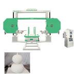 11000watts Trolley Size 5 Axis CNC Marble Wire Cutting Machine 1400x2000mm for sale