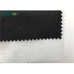 Black Polyester Needle Punch Nonwoven Felt For Breast Canvas 100cm / 150cm Width