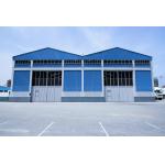 Insulation Q235 Q345 Prefab 100000 SQM Workshop Steel Structure