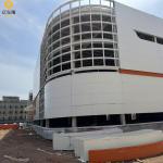Good Toughness Prefabricated Steel Structure Warehouse With Long Fatigue Life And Optional Lighting System for sale