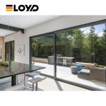 Highest Possible Thermal and Noise Insulation Aluminum Sliding Door with Double Glass for sale