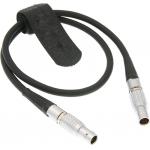 Lemo 2 Pin Male To 2 Pin 18 Inches Teradek Bond Power Cable Via Arri Alexa Camera for sale