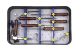 China Gather ACDF Spine Surgery Anterior Cervical Plate Instrument Set Screw Tray supplier