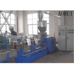 PET Crush Wash Scraps Pellet Twin Screw Extruder for sale