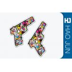 Personalized Custom Adhesive Stickers Hand Shaped With Logo Printing