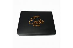 China Cosmetic 300dpi 1 Piece Corrugated Mailing Boxes Gold Logo supplier