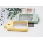 Yellow Color 38ml Plastic Atomizer Refillable Credit Card Perfume Bottle for sale