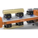 Black 5 Axis Cnc Vise Quick Change 3 Axis Vise Steel Material for sale