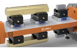 China Black 5 Axis Cnc Vise Quick Change 3 Axis Vise Steel Material supplier
