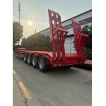 CIMC Truck Trailer Heavy Duty Lowboy Semi Trailer Lowbed Semi Trailer for sale