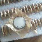 Curling Edge Piezo Ceramic Disc For Positive / Negative In One Surface Side for sale