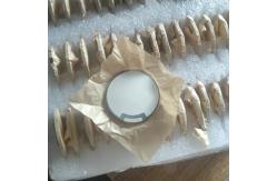 China Curling Edge Piezo Ceramic Disc For Positive / Negative In One Surface Side supplier