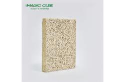 China Multi-Function Hall Acoustic Board Wool Sound Wall Panel with Customized Picture supplier