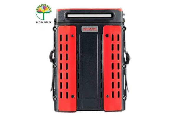 Generator Power Lamp 178mm 25W Battery Generator For Camping
