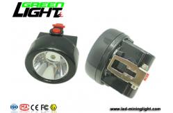 China 1200 Cycles 6000lux PC 2.8Ah Coal Miners Helmet Light supplier