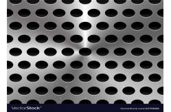China Galvanized Perforated Metal Sheet / Punching Metal Panel Width Customized supplier
