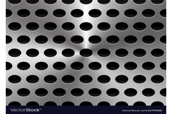 Galvanized Perforated Metal Sheet / Punching Metal Panel Width Customized