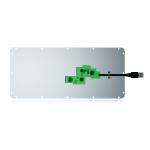 Silicon Industrial Keyboard Compact With Backlight Panel Mount Version