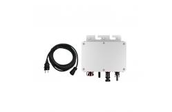 China Silver Solar Panels And Micro Inverters 350w WVC Grid Tied Pv Inverter supplier