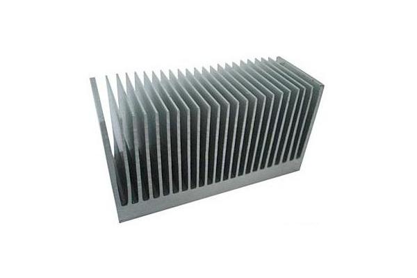 Fluorocarbon Powder Spray Coated Aluminum Extrusion Heatsink For Aluminum Radiator