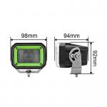 Diecast Aluminum Housing Forklift Safety Lights 60W Warehouse Safety Lights IP67