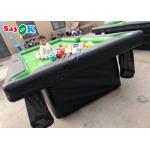 0.9mm PVC Air Sealed Billiard Inflatable Snooker Table With Stand